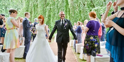 Mariage - Bürgel - Freie Trauung in der Parkanlage des Hauses - Villa Haar