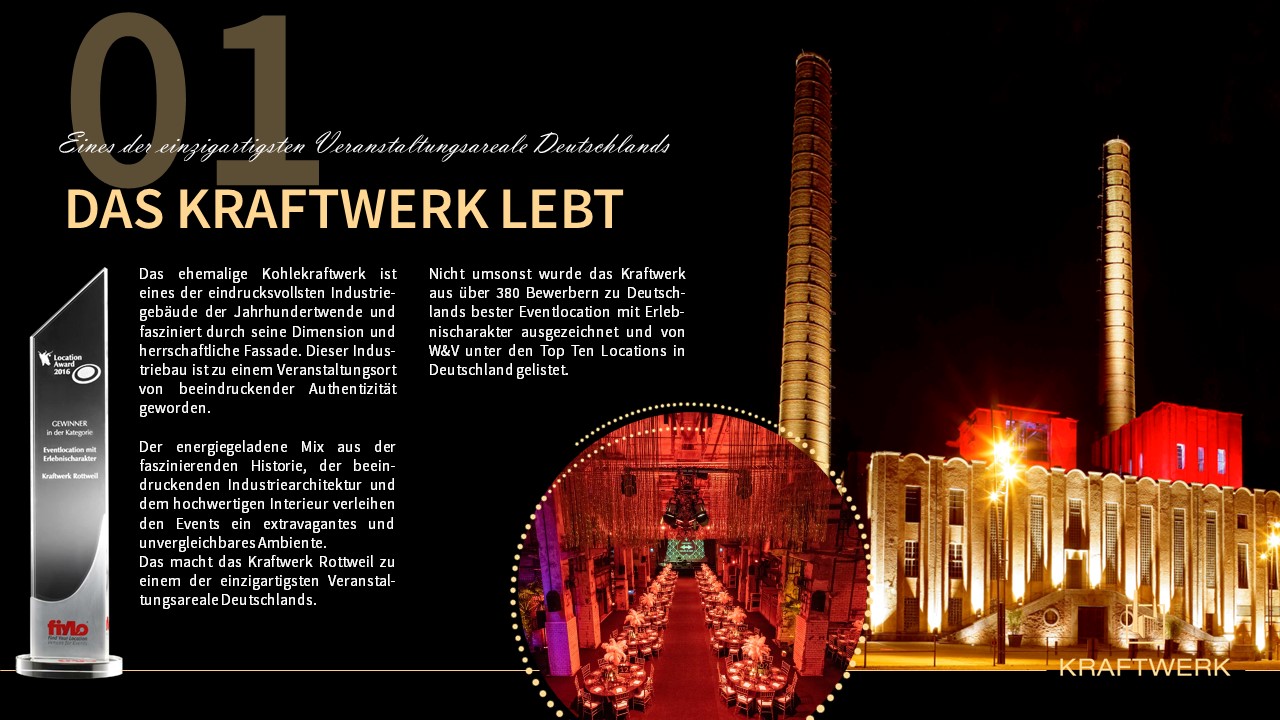 Hochzeitslocation: Kraftwerk Rottweil