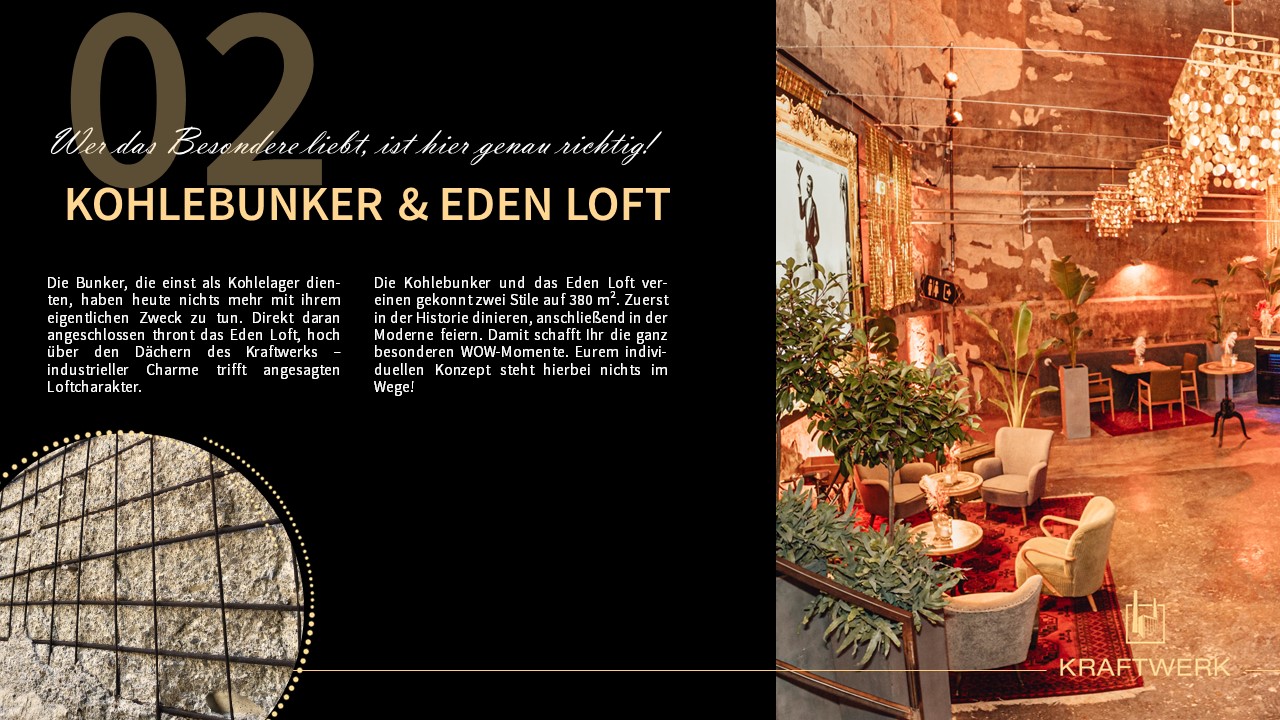 Hochzeitslocation: Kraftwerk Rottweil