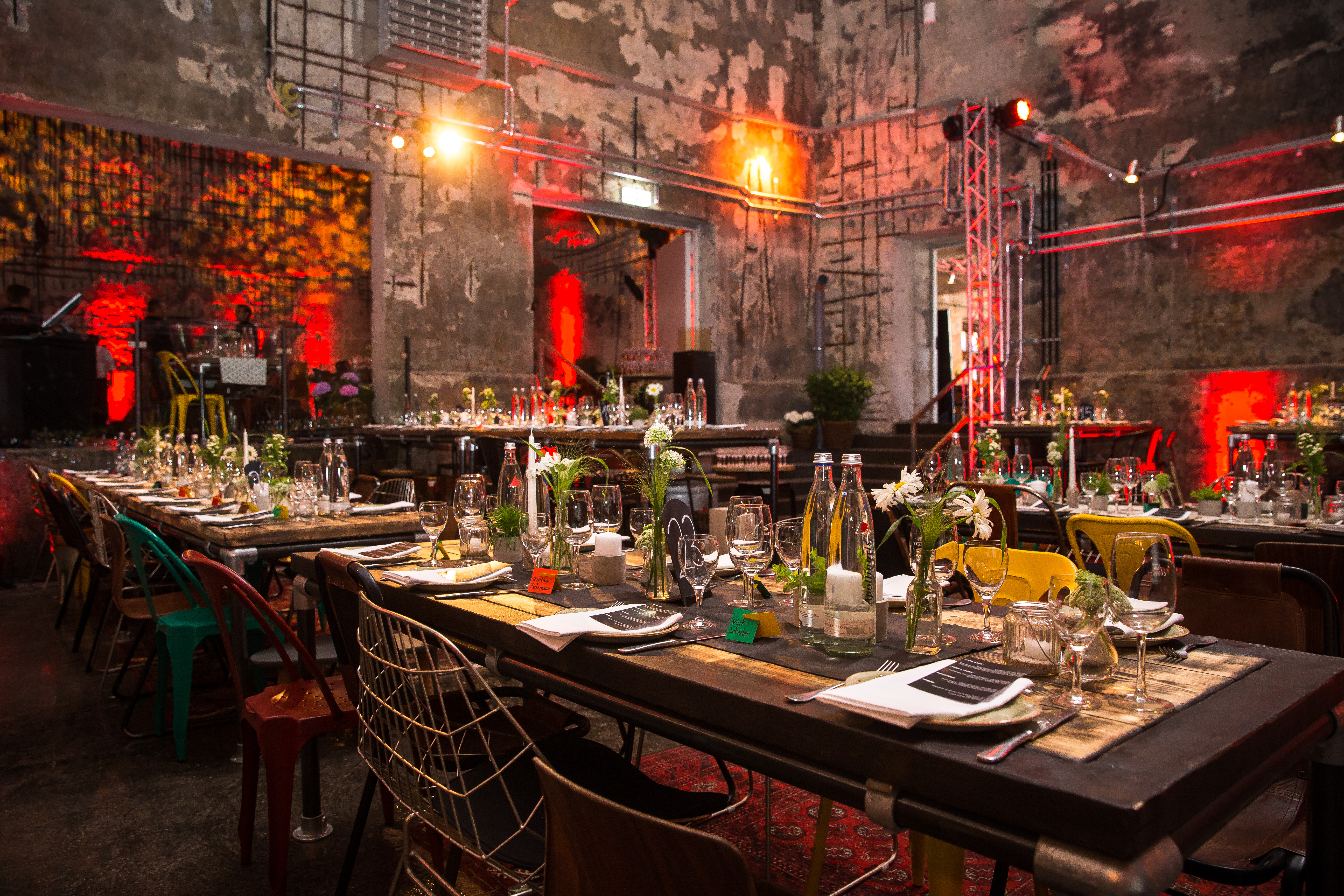 Kraftwerk Rottweil Informatie over de balzalen Kolenbunker