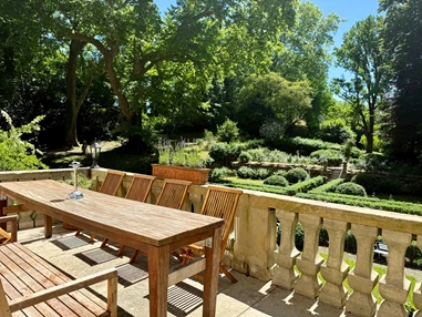 Hochzeitslocation: Burg Schaubeck Getting Ready Balkon - Burg Schaubeck - Weingut Graf Adelmann