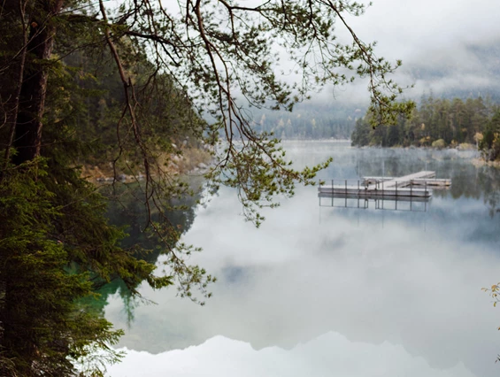 Hochzeitslocation: Der Eibsee in Garmisch-Partenkirchen. - EIBSEE-Hotel