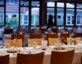 Hochzeit: Der Festsaal "Werkstatt" bietet Platz für bis zu 170 Hochzeitsgäste. - Hofgut Hagenbach