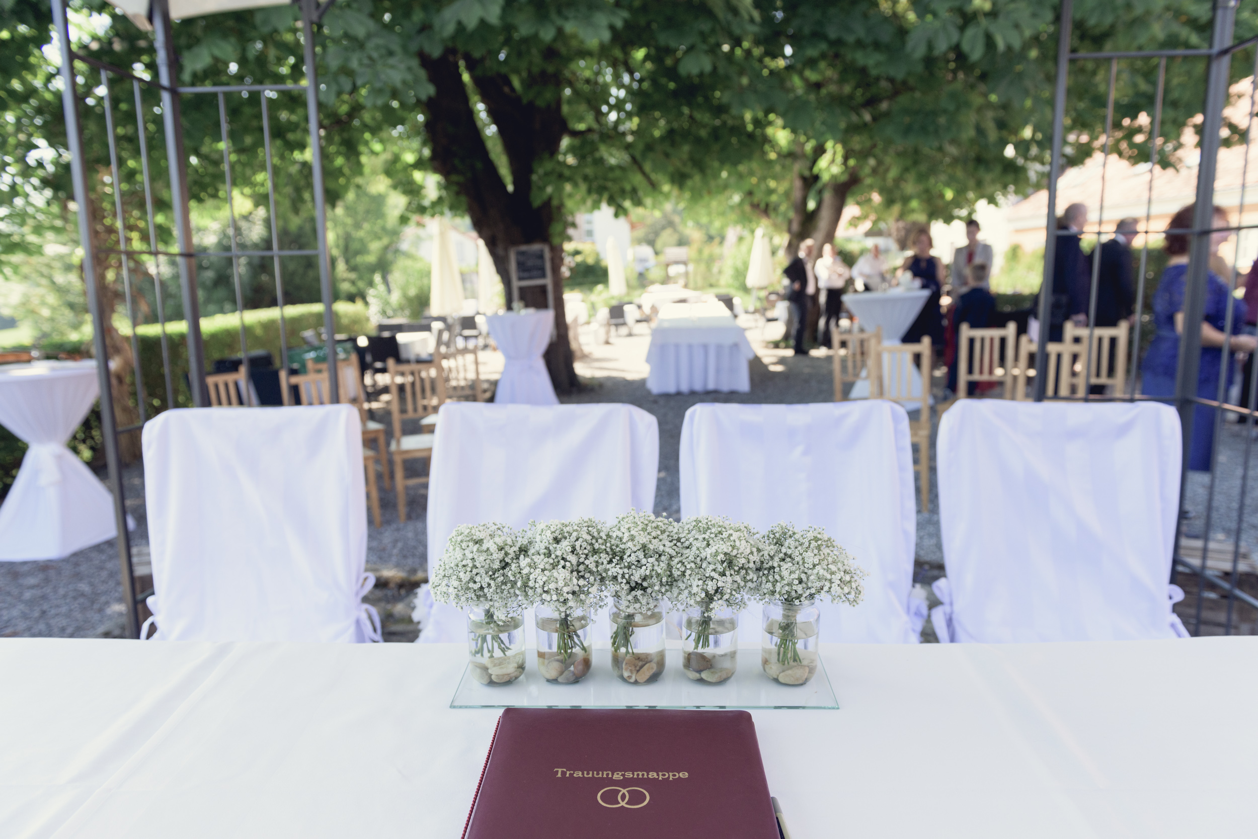 Hochzeit: Hochzeitsfeier im Garten - Landgut Riegerbauer