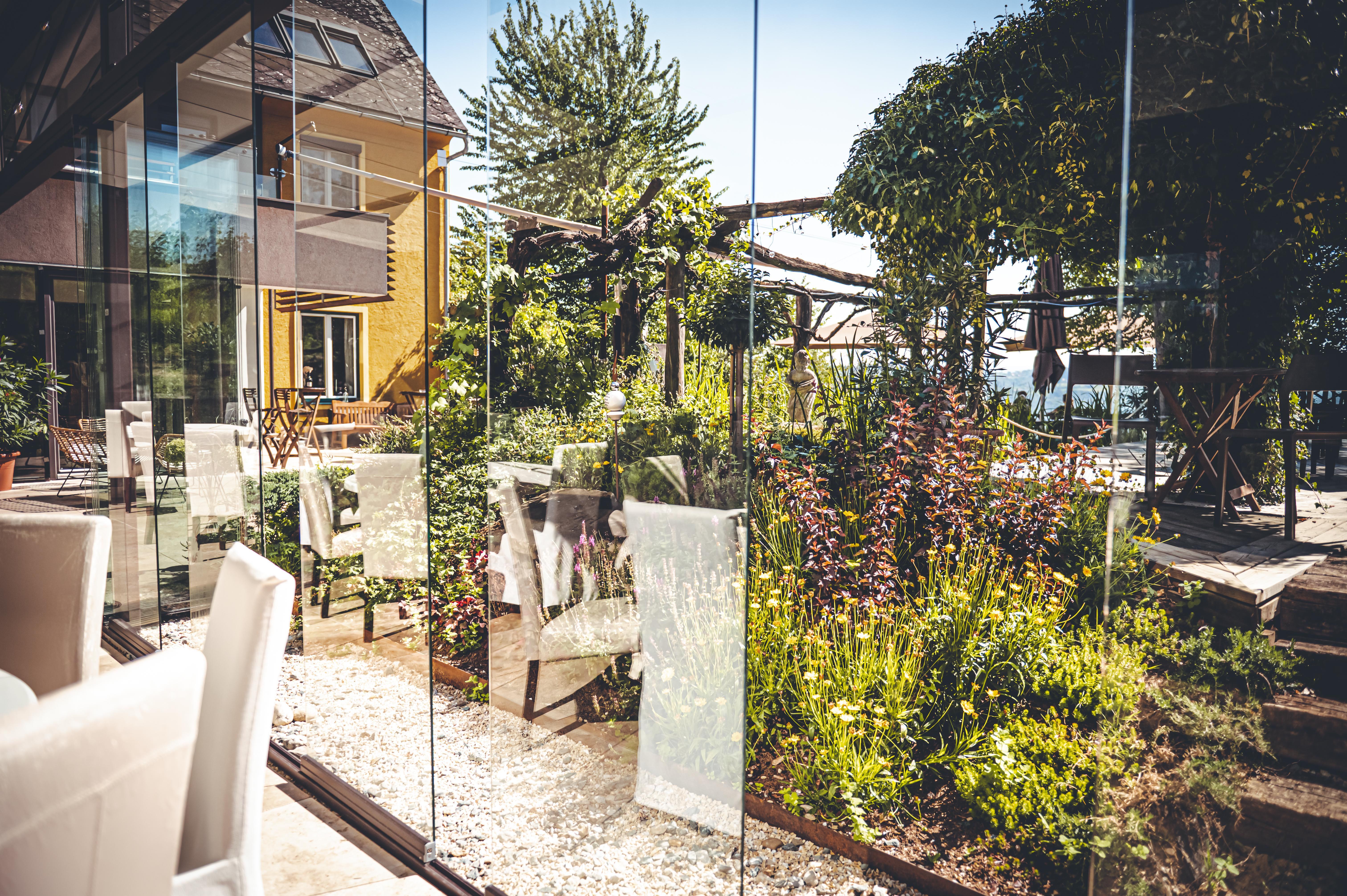 Weingartenhotel Harkamp Informatie over de balzalen pergola