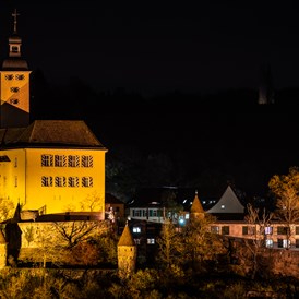 Hochzeit: Schloss Horneck bei Nacht - Schlosshotel Horneck