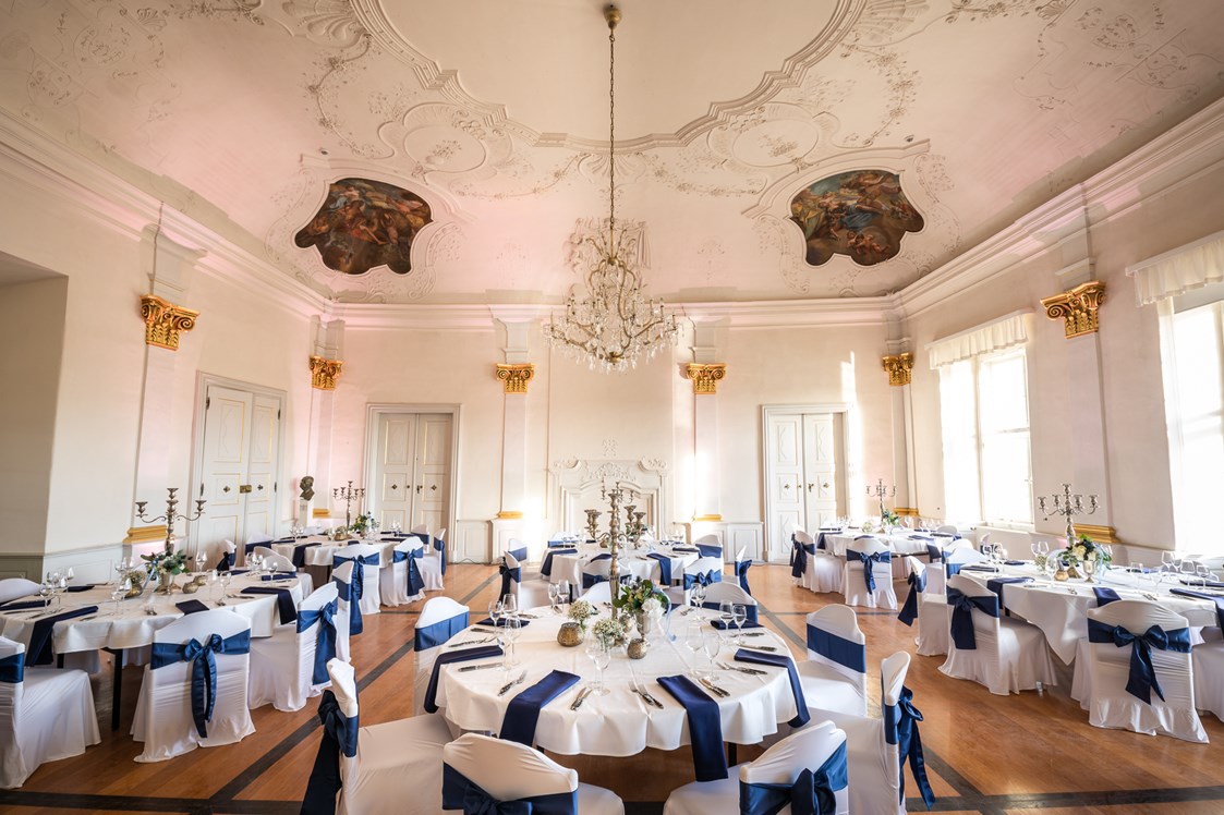 Hochzeit: Festsaal im Schloss Horneck - Schlosshotel Horneck