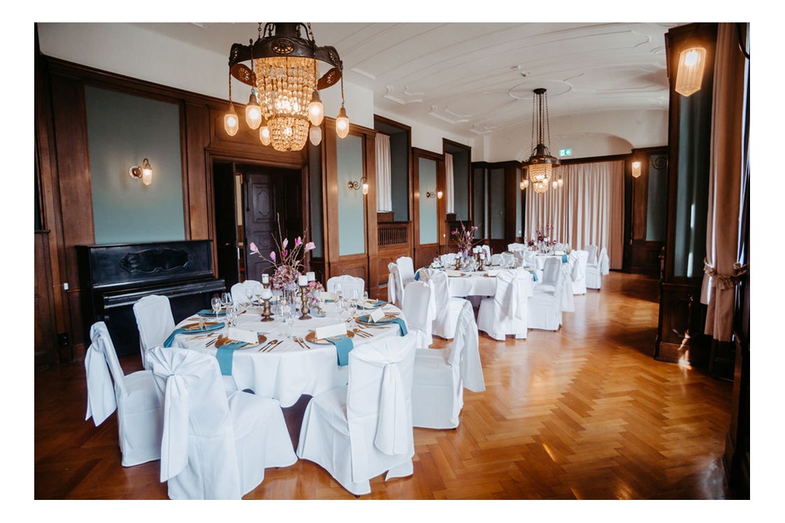 Hochzeit: Jugendstilsaal im Schloss Horneck - Schlosshotel Horneck