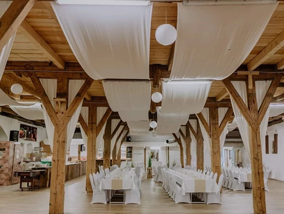 Hochzeit: Der Festsaal vom Meierhof Aigen-Schlägl für eure Traumhochzeit. - Meierhof Aigen-Schlägl