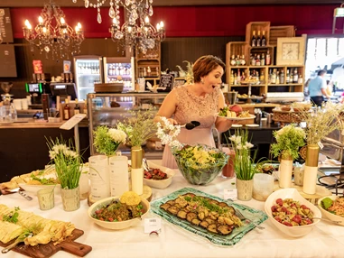 Hochzeitslocation: Buffet Vorschlag - Unique Eventlocation