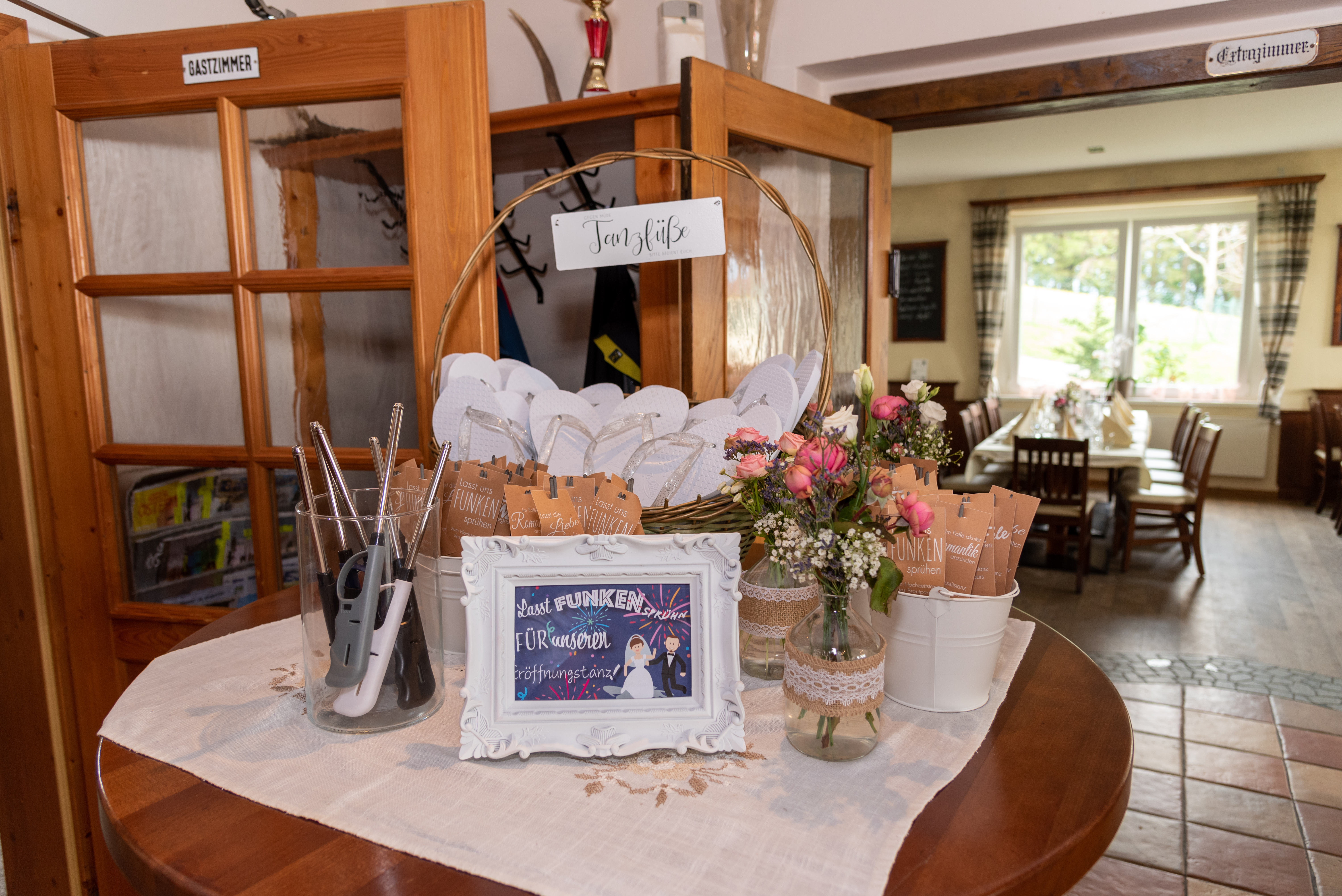 Matrimonio - Wels (Wels) - Der Eingangsbereich zum Festsaal des Gasthaus zur Gis in 4040 Lichtenberg. - Gasthaus zur Gis