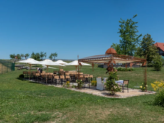 Hochzeitslocation: Der Hochzeitspavillon am See. - Hoamat - Essen Feiern Schlafen