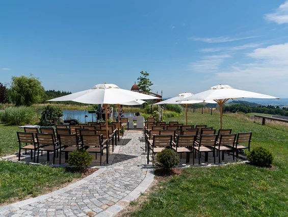 Hochzeitslocation: Eine Hochzeitsfeier direkt am See. - Hoamat - Essen Feiern Schlafen