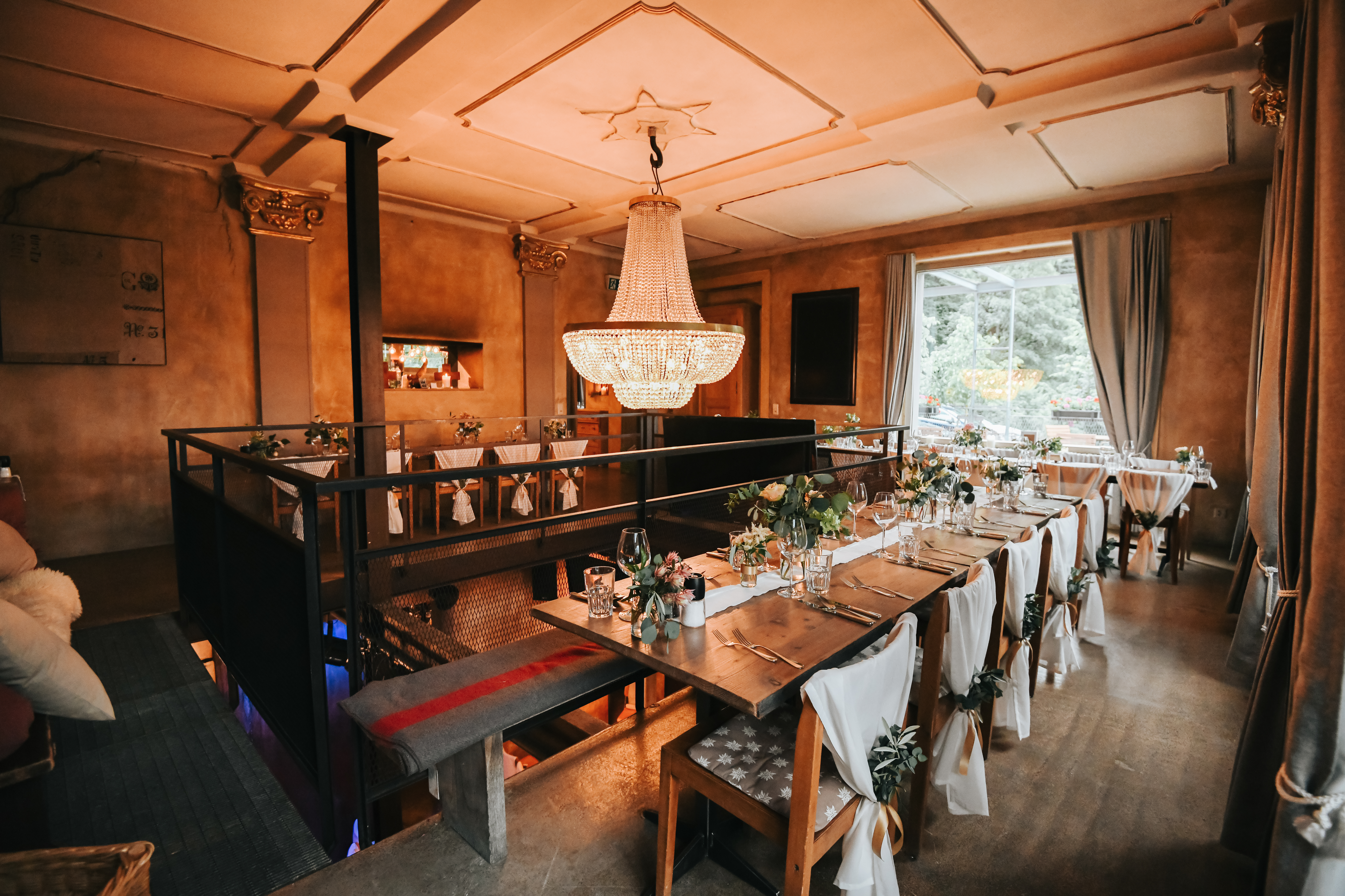 Wedding - Bern - Das Festsaal des Hotel Wetterhorn für eure Hochzeitsfeier. - Hotel Wetterhorn