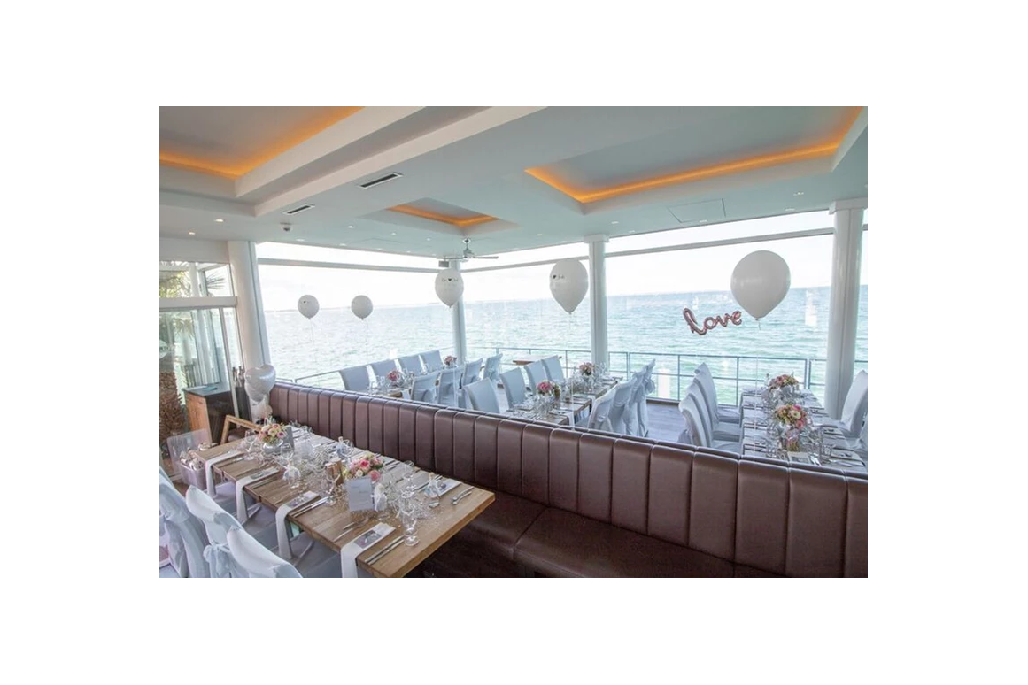 Hochzeit: Erdgeschoss Seeseite - Restaurant Wolkenlos