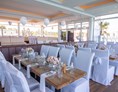 Hochzeit: Erdgeschoss Strandseite - Restaurant Wolkenlos
