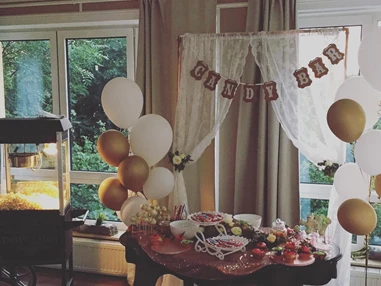 Hochzeitslocation: Candybar  - Strandhotel Vier Jahreszeiten Buckow