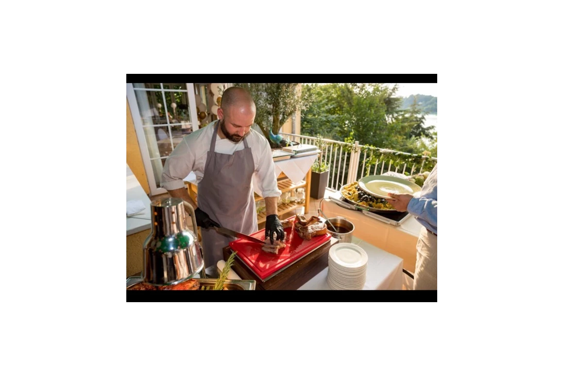 Hochzeitslocation: Live Cooking  - Strandhotel Vier Jahreszeiten Buckow
