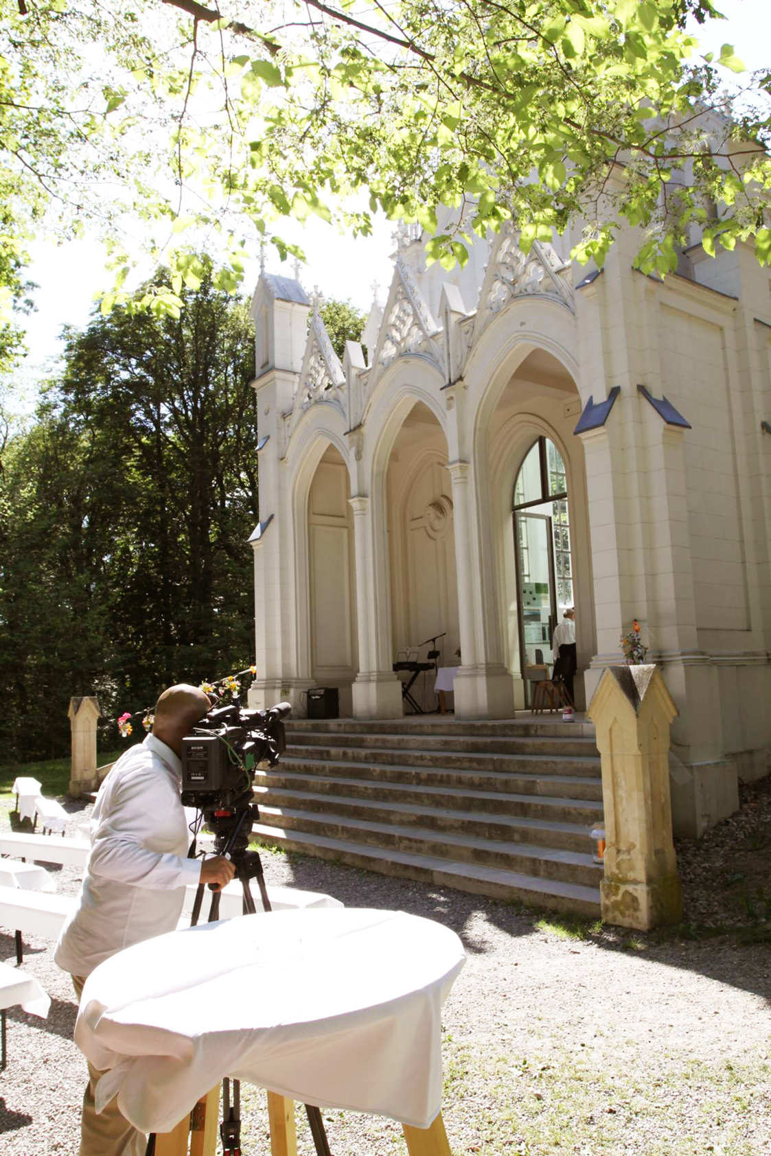 Hochzeit: In 5 Minuten zu Fuß ist man bei der Sisi Kapelle - Oktogon am Himmel