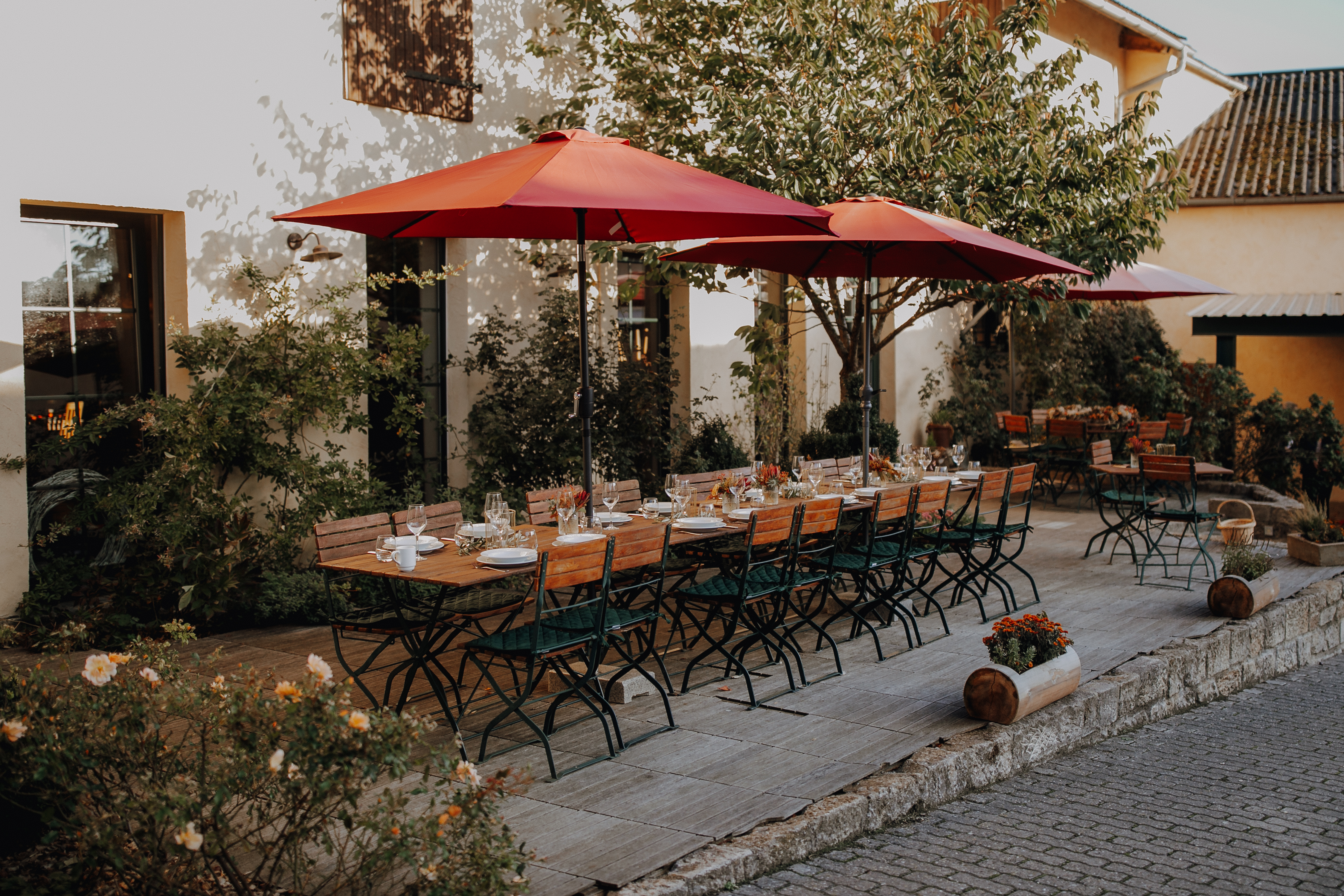 Hochzeitslocation: FestStall am Wendelinshof