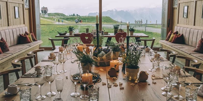 Bruiloft - Fügenberg - Der wunderschöne Ausblick vom Festsaal der Granatalm im Zillertal. - Granatalm - Herz am Berg