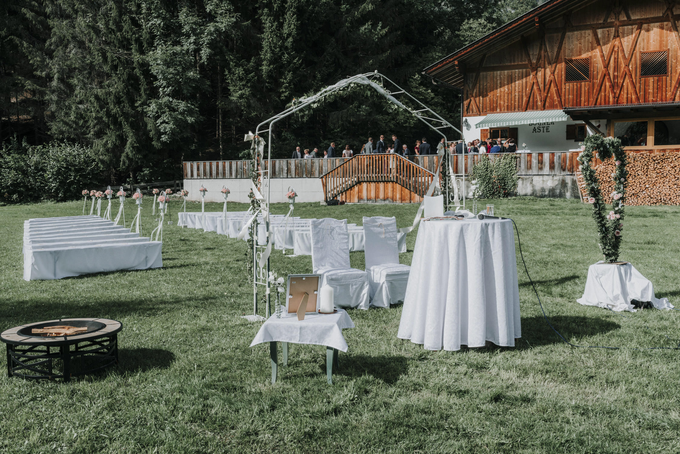 Hochzeitslocation: Eine Freie Trauung im Bogner Aste. - Bogner Aste 