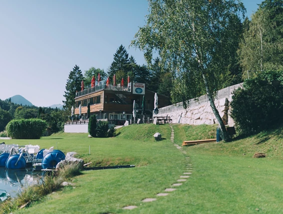 Hochzeitslocation: Die Fischerstube am Reintalersee. - Restaurant Fischerstube