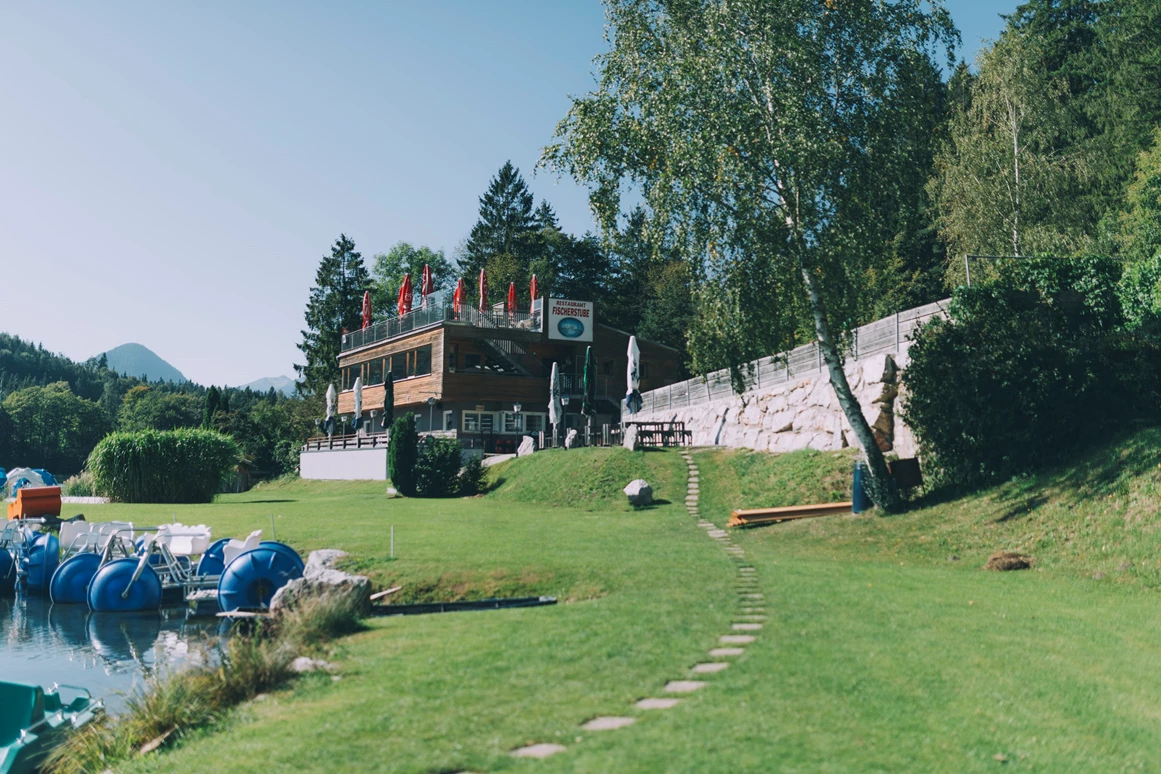 Hochzeitslocation: Die Fischerstube am Reintalersee. - Restaurant Fischerstube