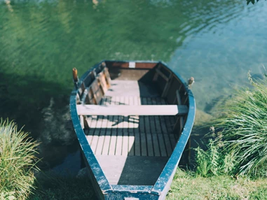 Hochzeitslocation: Wie wärs mit einer romatischen Bootsfahrt am Reintalersee? - Restaurant Fischerstube