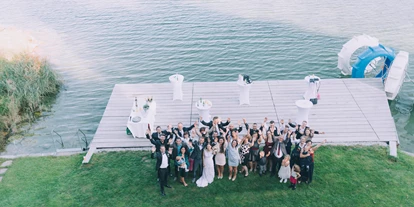 Hochzeit - Schliersee Spitzingsee - Prosecco-Empfang direkt am See - Restaurant Fischerstube