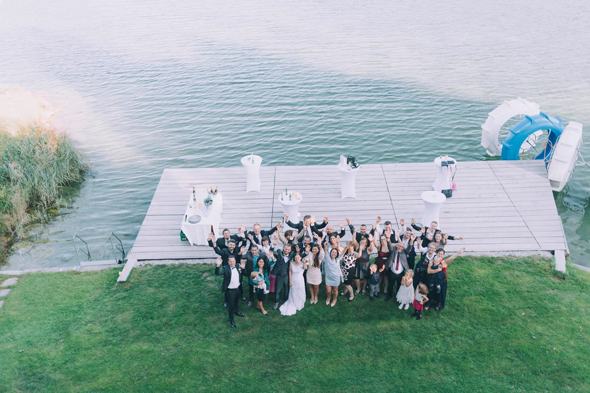 Hochzeitslocation: Prosecco-Empfang direkt am See - Restaurant Fischerstube