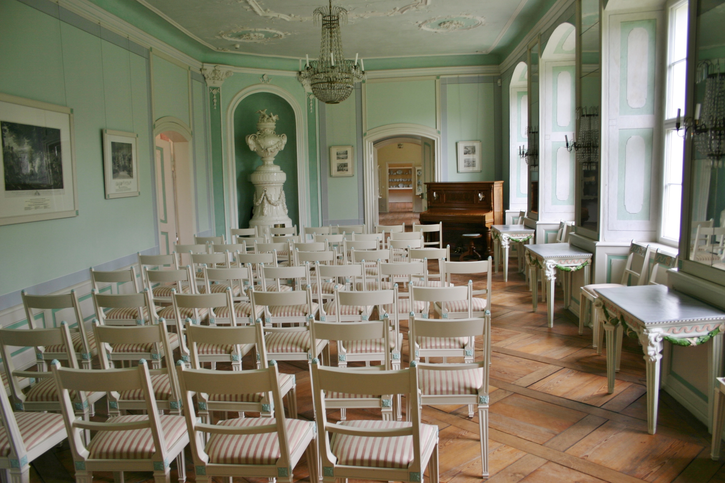 Mariage - Kirche - Allemagne - Gartensaal des Schlossmuseum Wolfshagen. - Schlossmuseum Wolshagen Prignitz