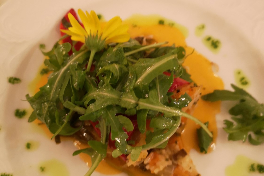Hochzeit: Vegane Hauptspeise (gefüllter Paprika) - Hochzeitslocation - Hotel - Eventrestaurant - Pedros