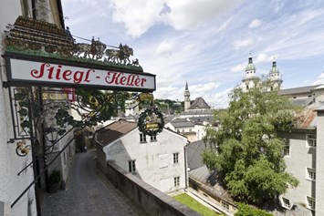 Hochzeit: Stiegl-Keller Außenansicht - Restaurant Stieglkeller - Salzburg
