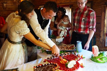 Hochzeit: Hausgemachte Kuchen - Die Almen - Saalbach Hinterglemm 