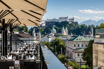 Hochzeit: IMLAUER Sky Bar & Restaurant sowie Terrasse - IMLAUER Hotel Pitter Salzburg