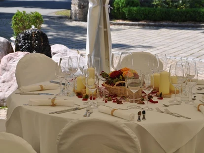 Mariage - Gailtal - Hochzeitstafel - Schloss Hotel Lerchenhof