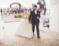 Hochzeit: Sektempfang im Innenhof - Schloss Raggendorf