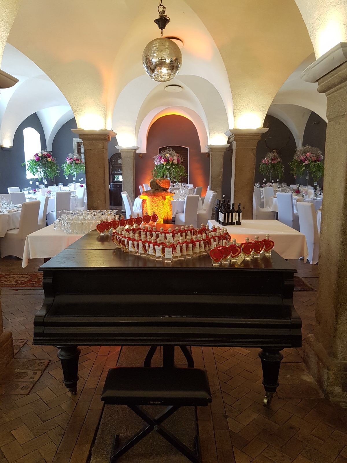 Schloss Mühldorf Informations sur les salles de bal Voûte du château