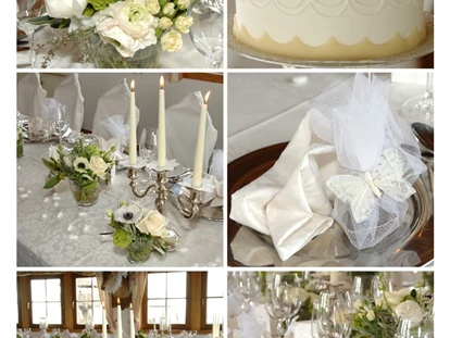 Hochzeit - PLZ 9155 (Österreich) - Dekoration der Hochzeitstafel im Detail - Gipfelhaus Magdalensberg