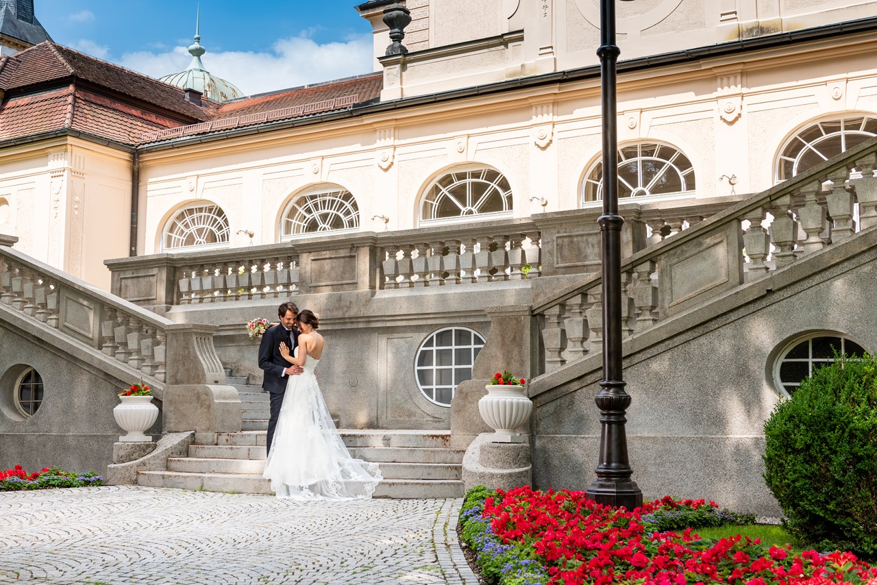 Königliche Kurhaus Bad Reichenhall Informatie over de balzalen Balzaal “Koning Maximiliaan II”.