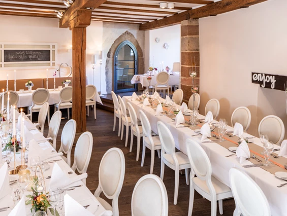 Hochzeitslocation: hôtel schloss romrod | Restaurant mathilde - hôtel schloss romrod