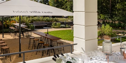 Hochzeit - Fotobox - Hessen - hôtel villa raab | Außenempfang - hôtel villa raab