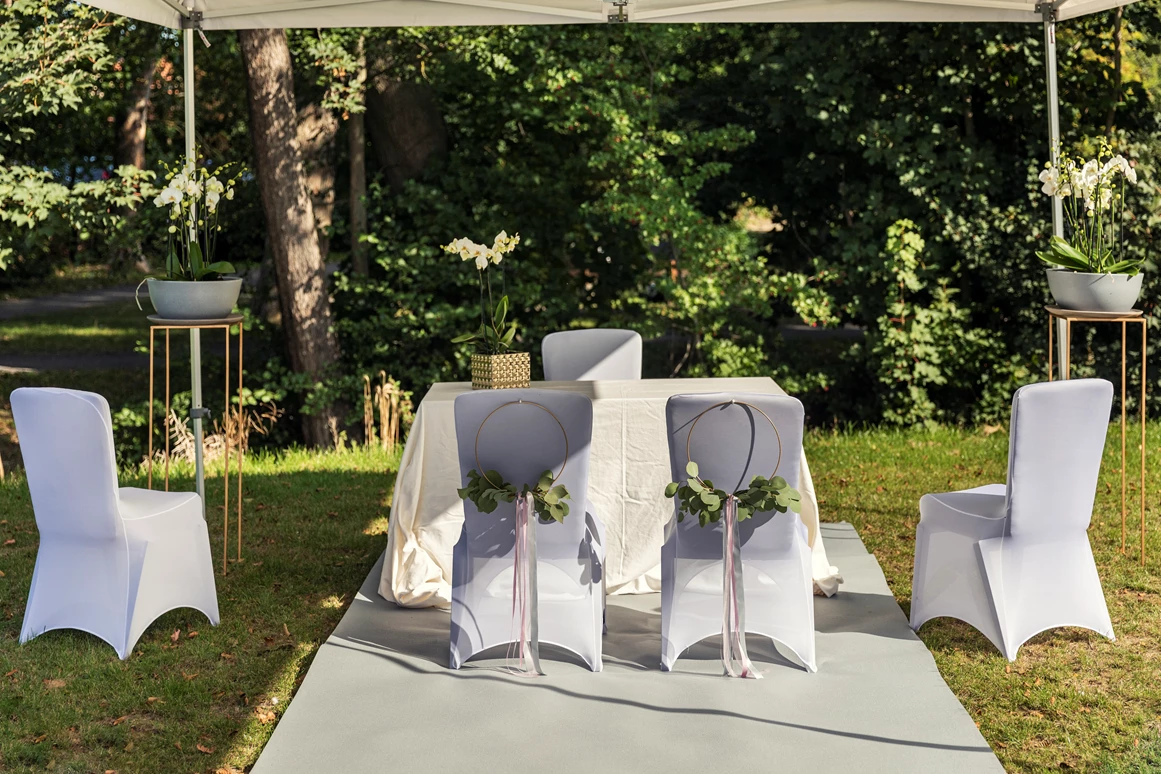 Hochzeit: hôtel villa raab | Außentrauung - hôtel villa raab
