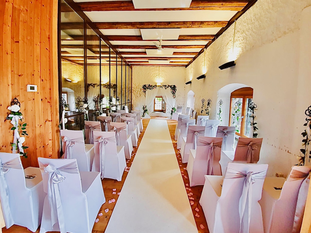 Trotte Iselisberg Informatie over de balzalen Thurtalstube