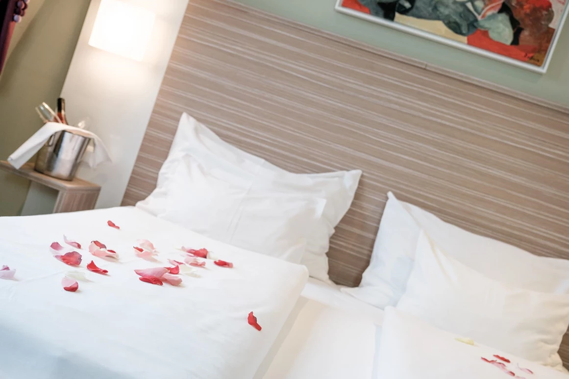 Hochzeitslocation: Doppelzimmer - Hotel Raffel
