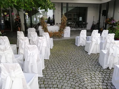 Hochzeitslocation: Innenhof - Bauermühle Mattersburg