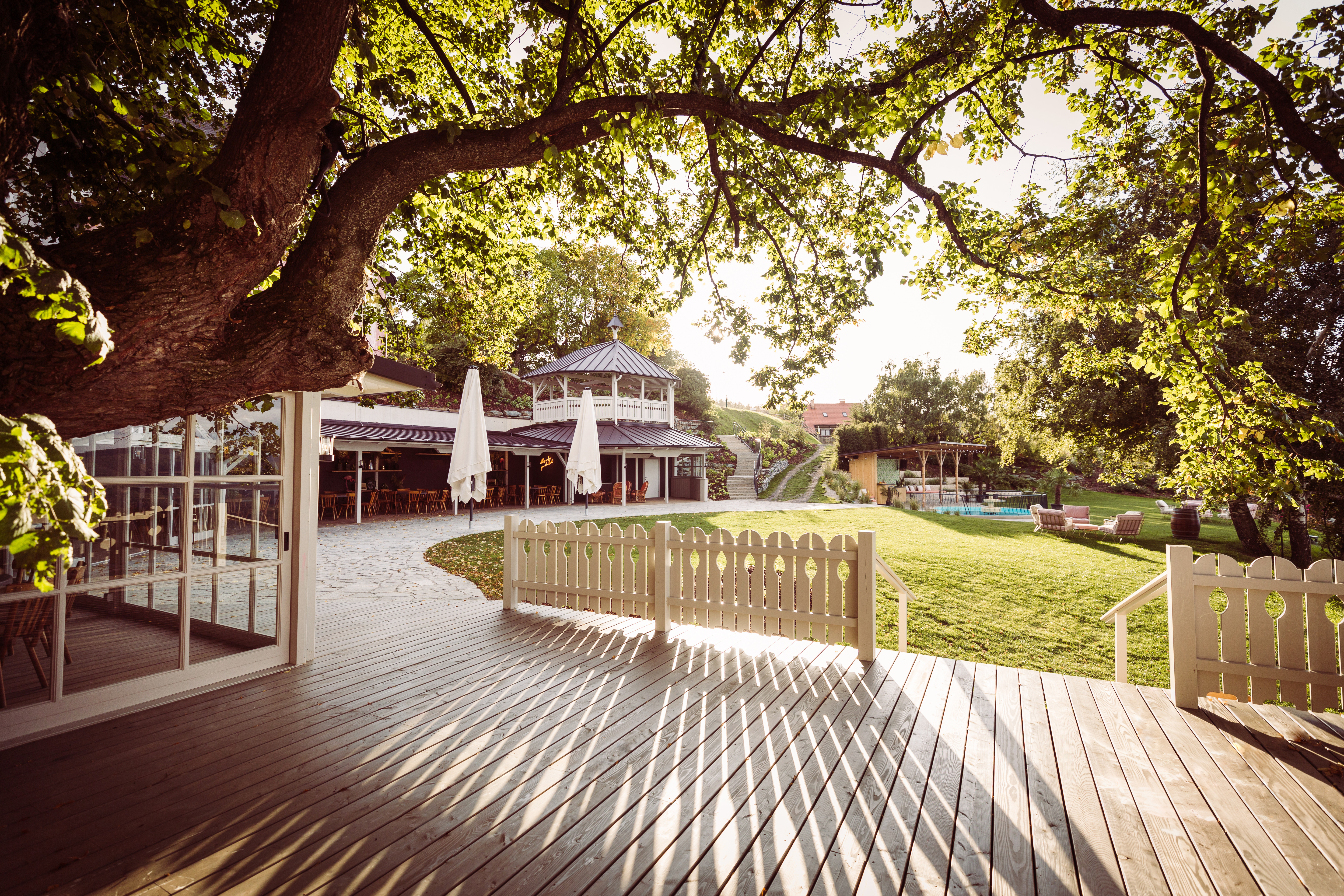 Fernblick Informatie over de balzalen Linden prieel