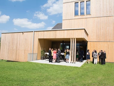 Hochzeit: Terrasse des Green Belt Centers  - Green Belt Center