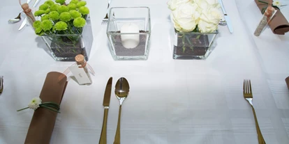 Hochzeit - Weitra - Tafelgedeck  - Green Belt Center